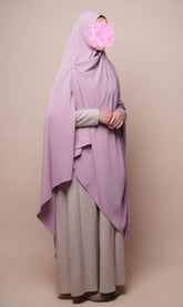 Anisah Stretch Hijaab 125*200 - Lavender Haze