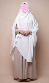 Anisah Stretch Hijaab 125*200 - Ivory