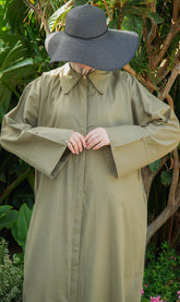 Elisa Linen Blouse Dress OLIVETTE