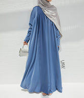 Jilbab Qatariyya PEARL STRETCH - Jeans Bleu
