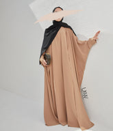 Farasha Open Style PEARL STRETCH - Latte