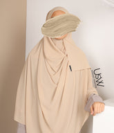 Full Instant Hijaab XXL - Nude