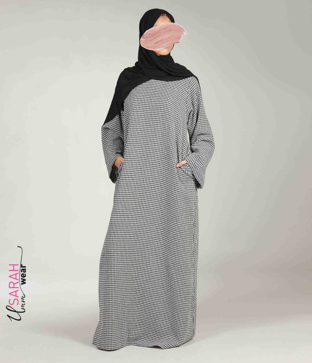 Kimono Abaya Tweed