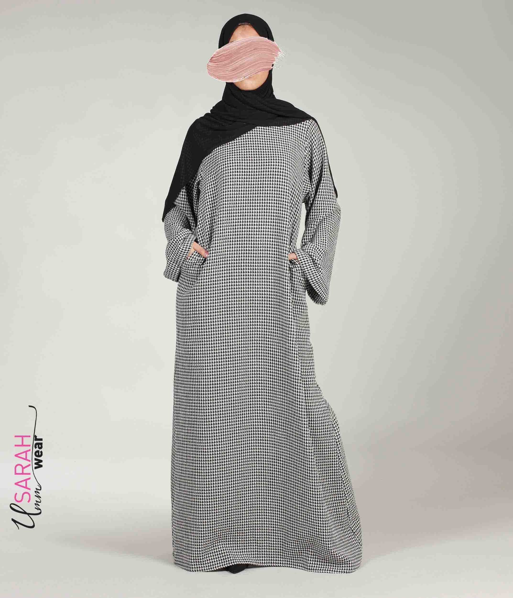 Kimono Abaya Tweed