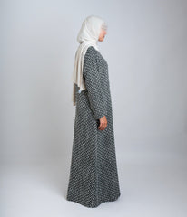 Abaya Tweed Ash Grey