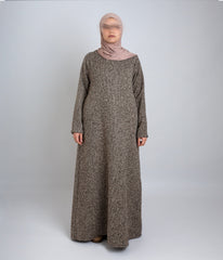 Abaya Tweed Taupe