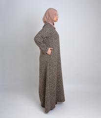 Abaya Tweed Taupe