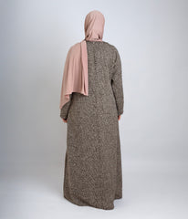 Abaya Tweed Taupe