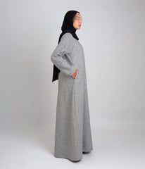 Abaya Tweed P & Blue