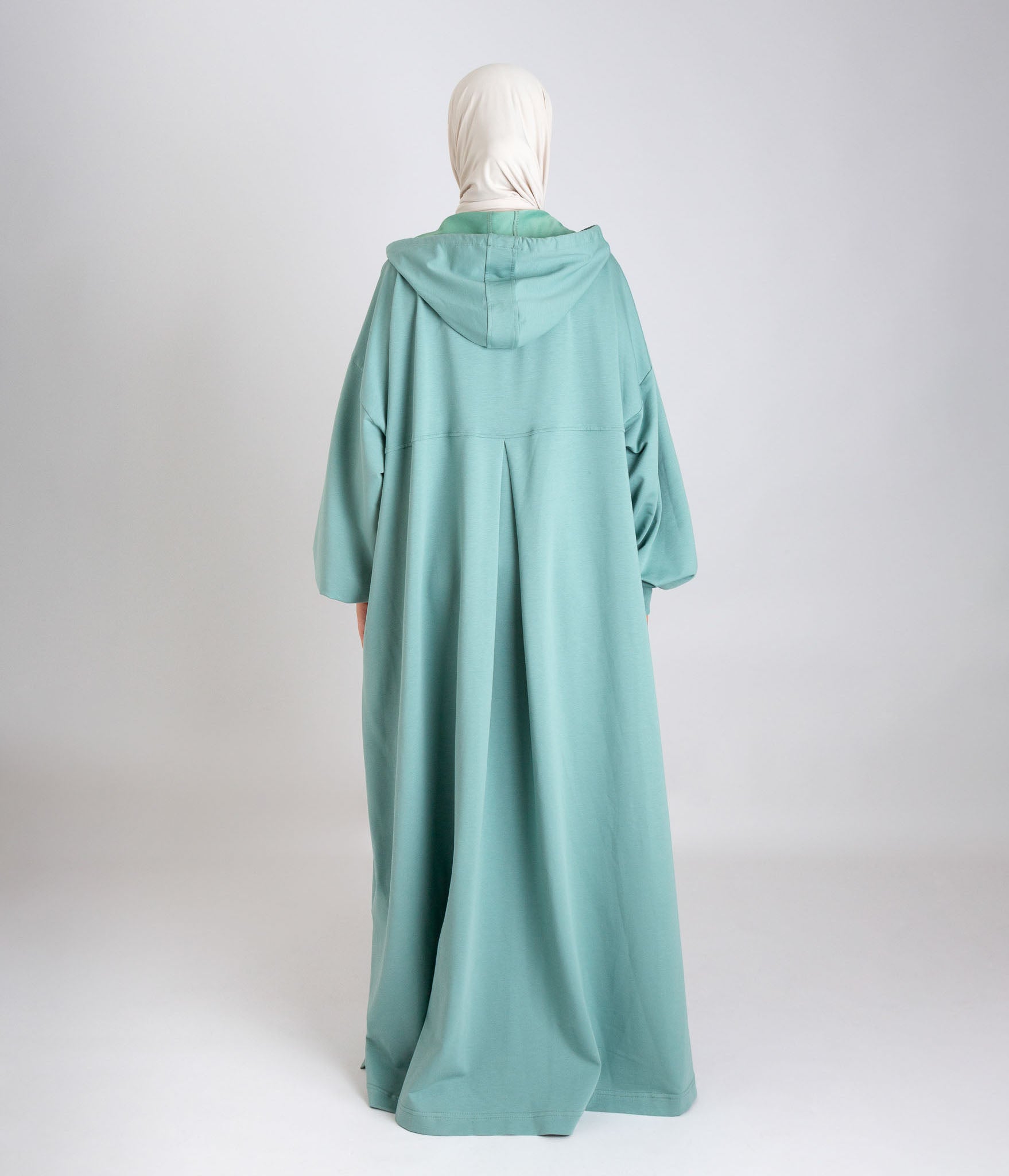 Long Casual Hoodie (UsW) - Mint