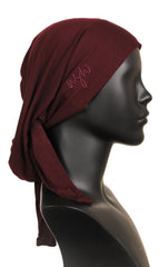 Premium Cotton onderkapje - Dash Violet