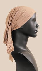 Premium Cotton onderkapje - Taupe
