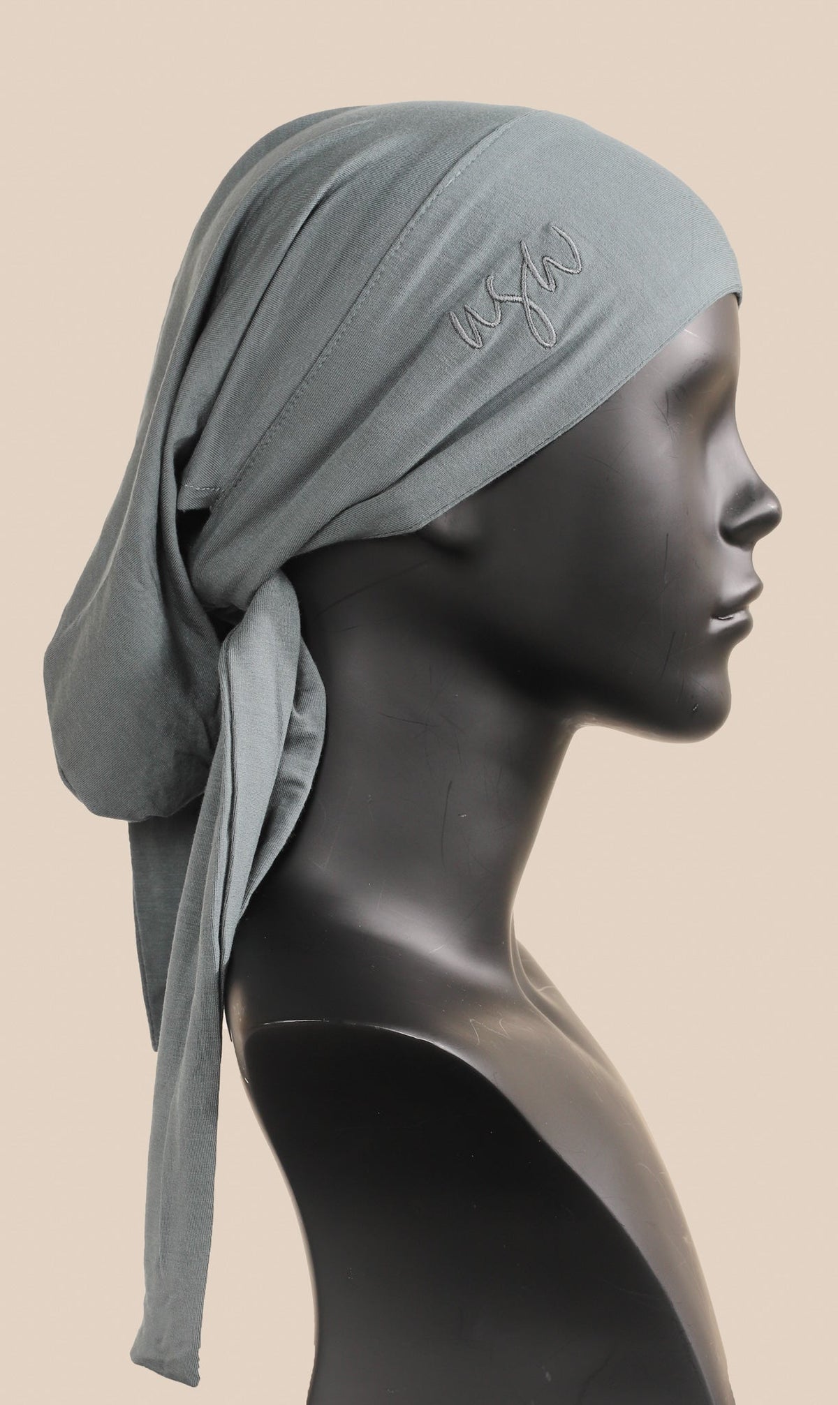 Premium Cotton onderkapje - Tea Green