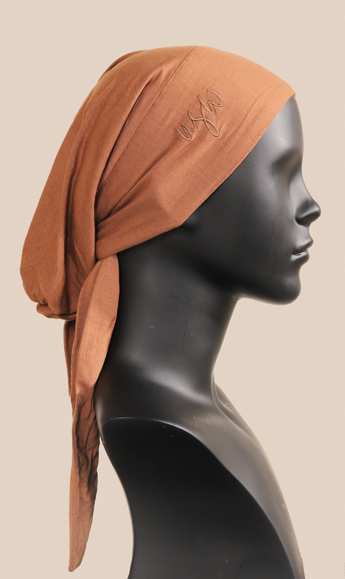 Premium Cotton onderkapje - Coffee