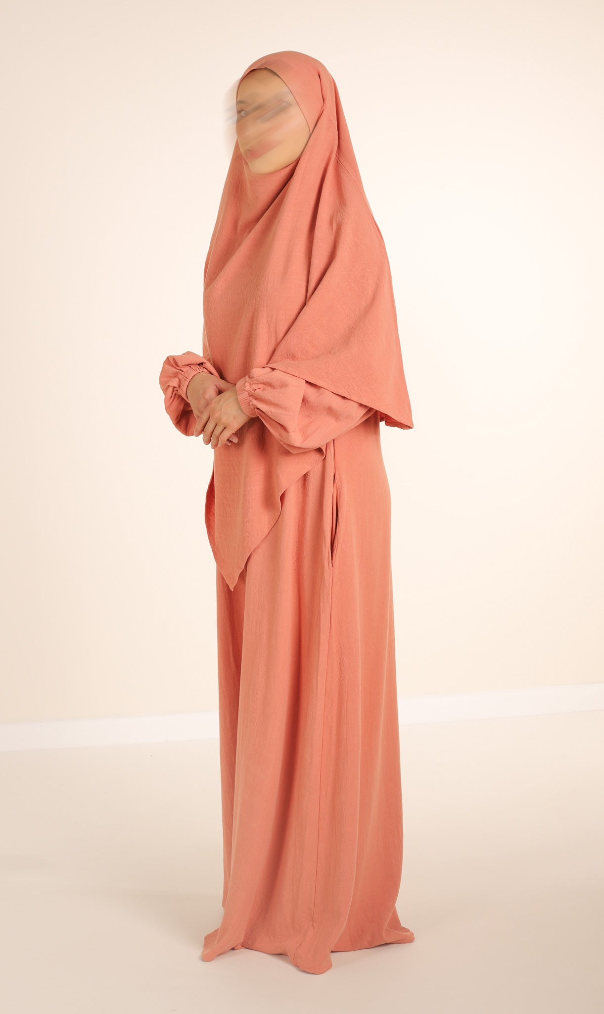 Natural Nila Abaya - Mocca