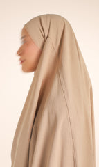 Natural Nila Abaya - Taupe Desert