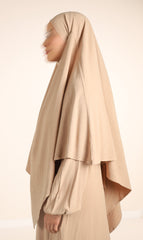 Natural Nila Abaya - Taupe Desert