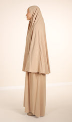 Natural Nila Abaya - Taupe Desert