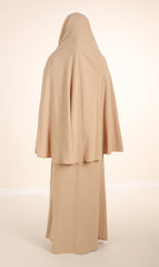 Natural Nila Abaya - Taupe Desert