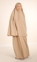 Natural Nila Abaya - Taupe Desert