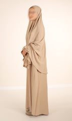 Natural Nila Abaya - Taupe Desert