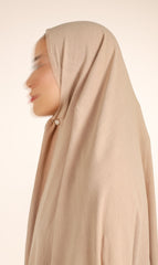 Natural Nila Abaya - Taupe Desert