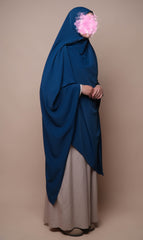 Anisah Stretch Hijaab 125*200 - Petrol
