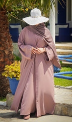 Elizabeth Open Abaya SET - IRIS DEW
