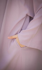 Elizabeth Open Abaya SET - LAVENDER HAZE