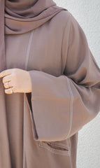 White Lyocell Whisper SET - Plum