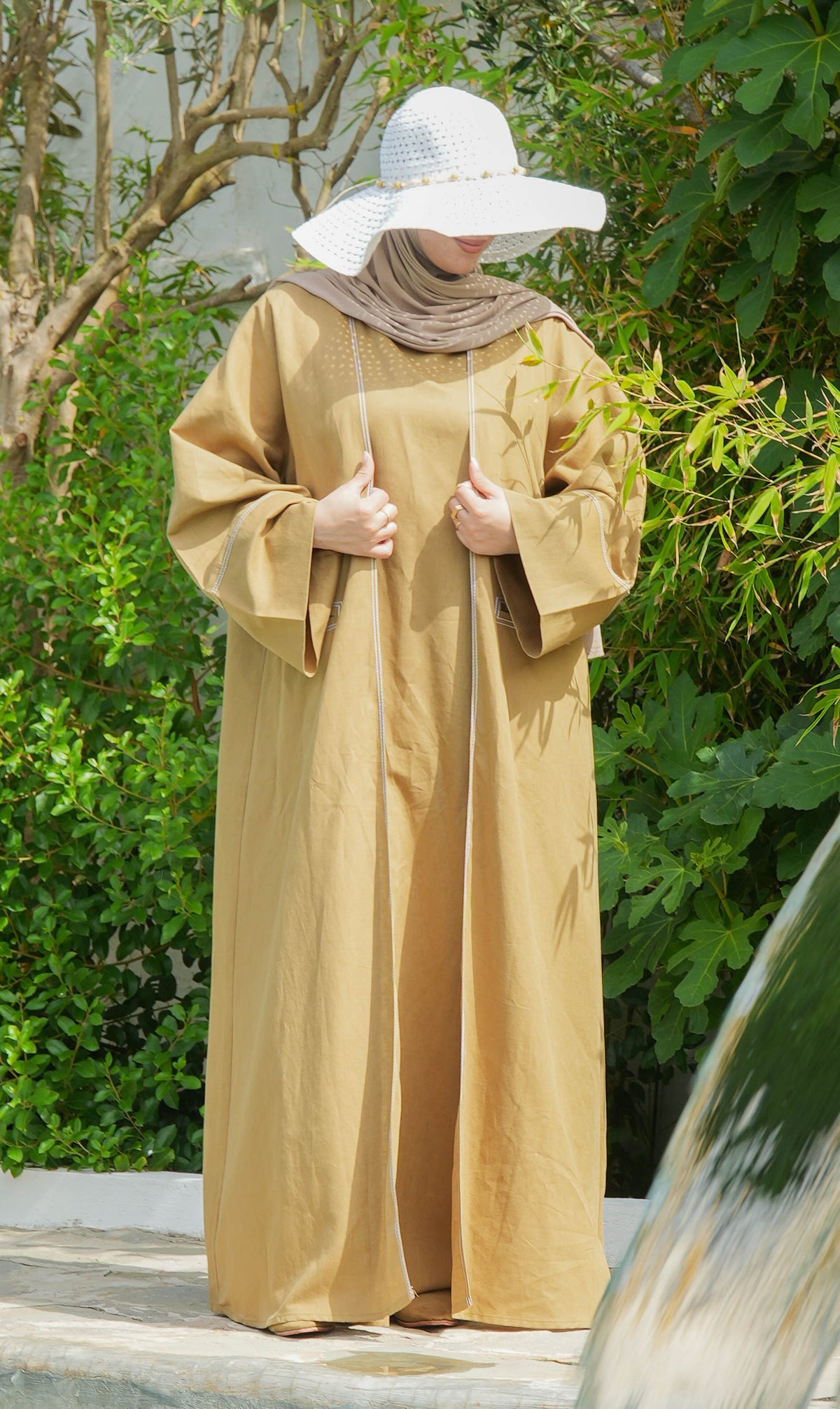 Linen White Whisper SET - Desert