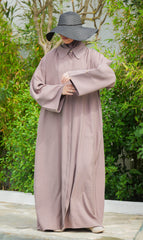 Elisa Lyocell Blouse Dress PLUM