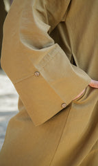 Elisa Linen Blouse Dress DESERT