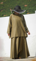 Utility Linen Co-Ord SET - OLIVETTE