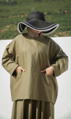 Utility Linen Co-Ord SET - OLIVETTE