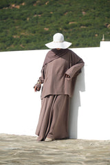 Utility Lyocell Co-Ord SET - PLUM