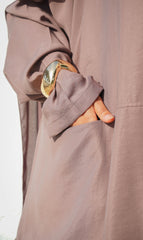 Utility Lyocell Co-Ord SET - PLUM