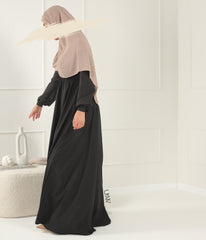 Abaya Maleekah Aaliia - Black