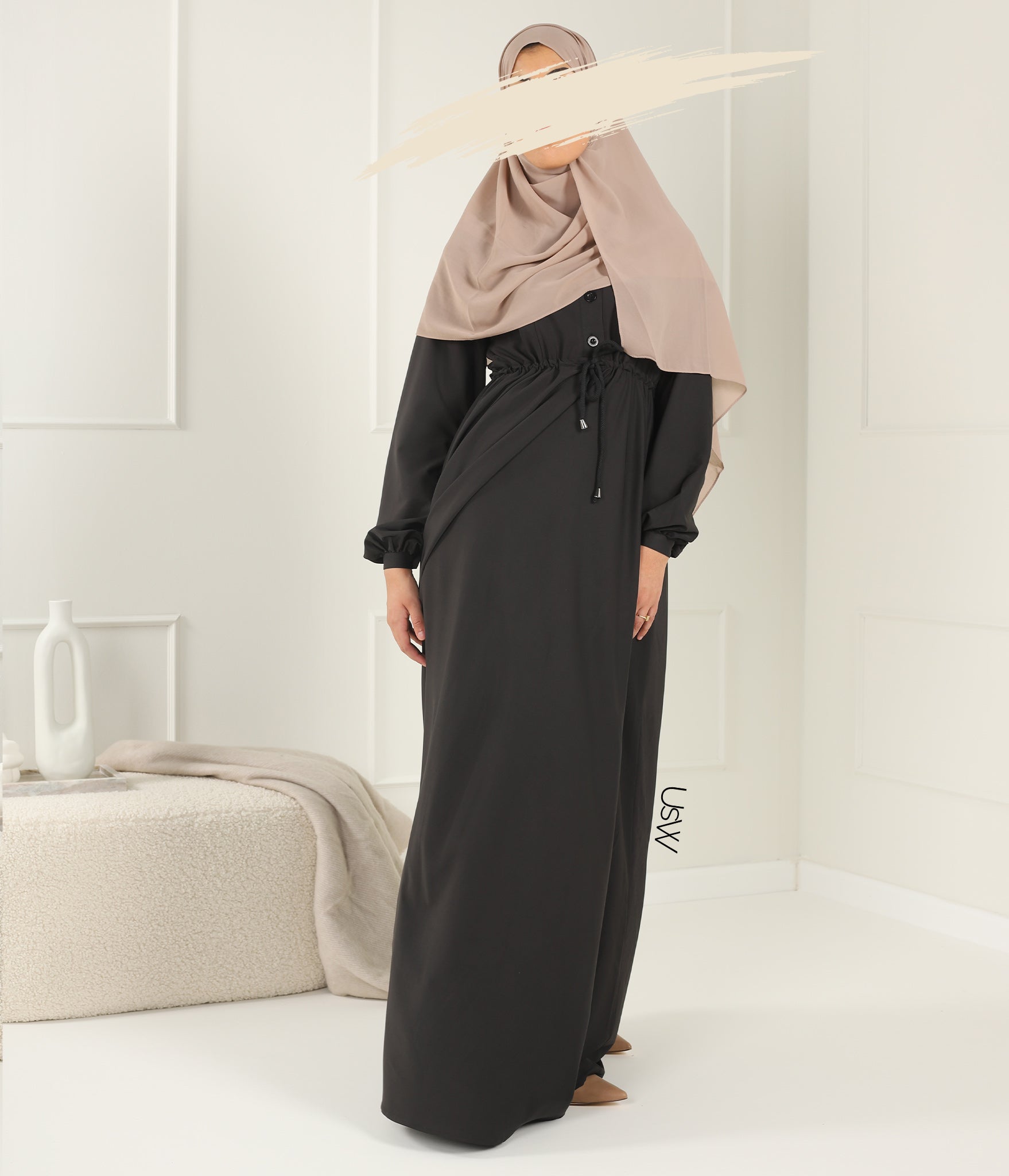 Abaya Aaliia - Black