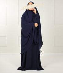  Abaya Arrzha Stretch - Navy