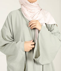 Soft Wide Sleeve Kimono Shawyah - SET