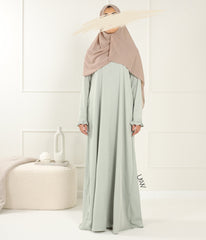 A-Lijn Abaya Aaliia Samha - Sage Green