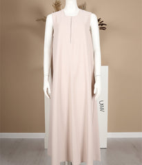 Slip Dress Pearl Stretch - Cream