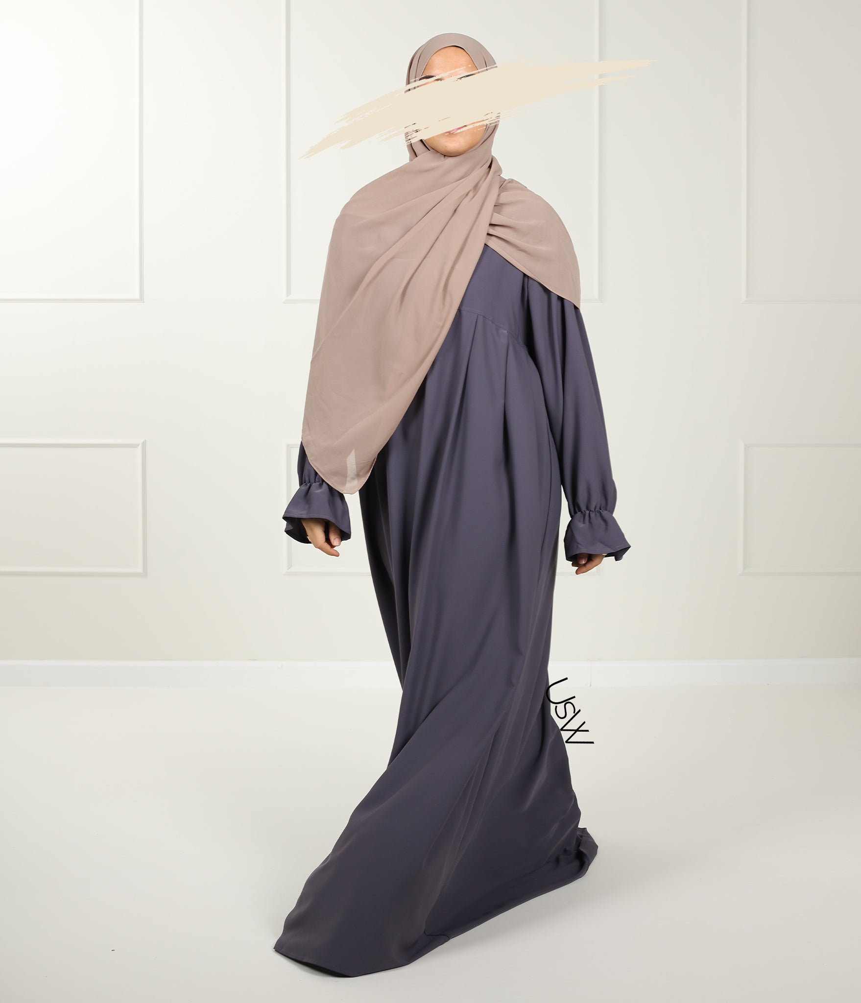 Jilbab Capsule Coll Rubayq - Graphite