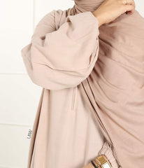 Natural NILA Abaya - Oat