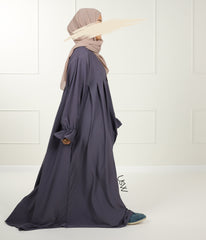 Jilbab Capsule Coll Rubayq - Graphite