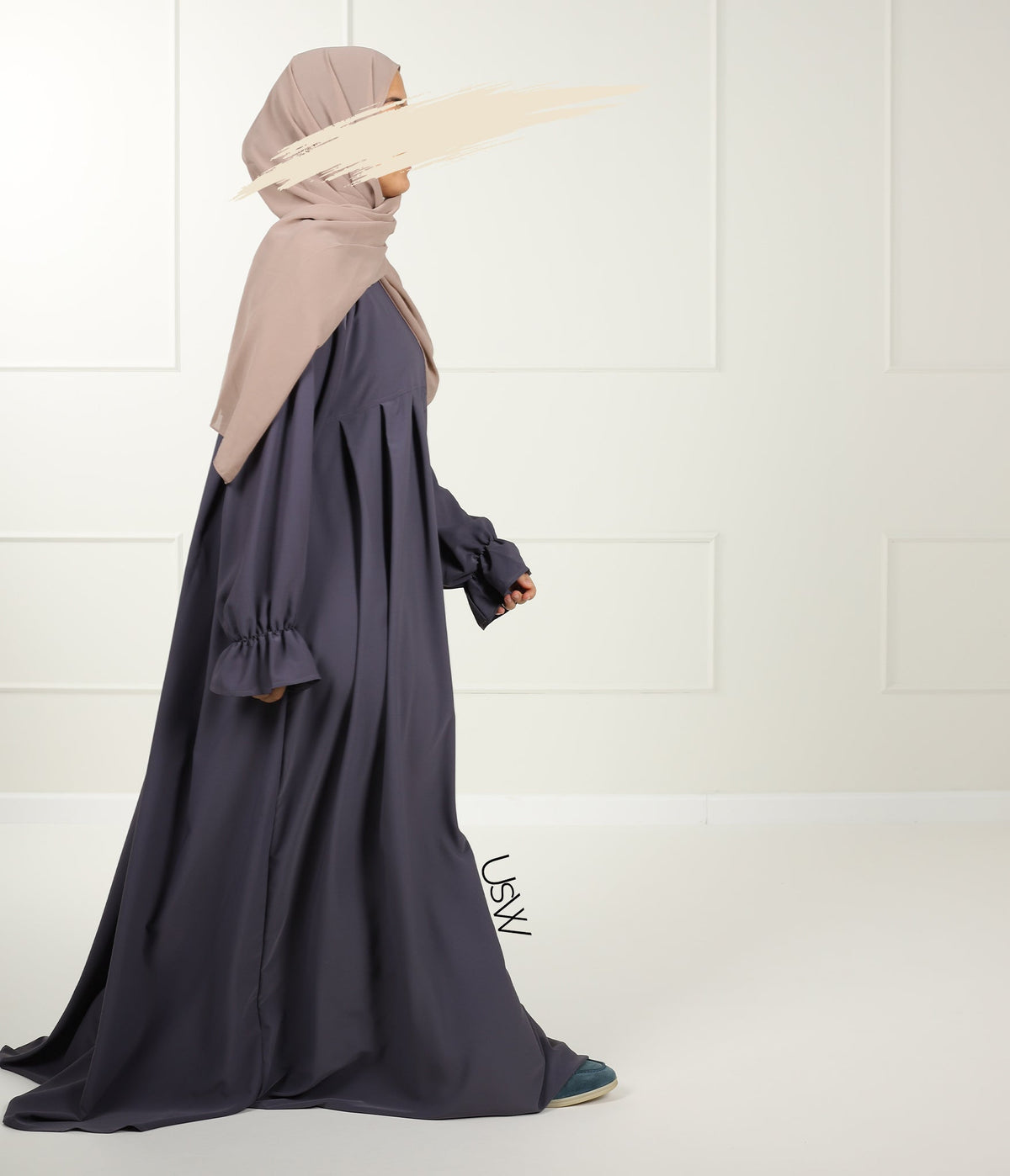 Jilbab Capsule Coll Rubayq - Graphite