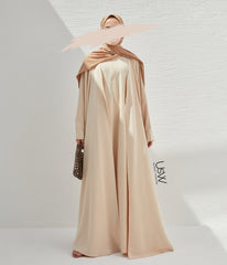 Farasha Open Style PEARL STRETCH - Cream