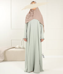 A-Lijn Abaya Aaliia Samha - Sage Green