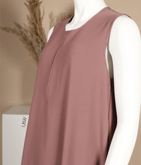 Slip Dress Pearl Stretch - Mink